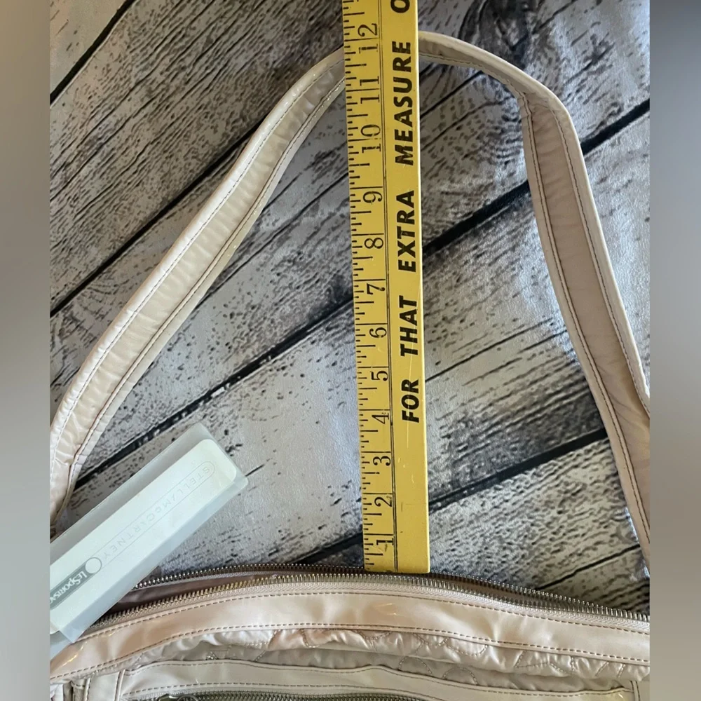 Stella McCartney LeSportsac NWT blush snap in pouch dust bag - Picture 9 of 10